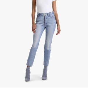 MOTHER The Button Fly Dazzler Ankle Jeans in I Confess